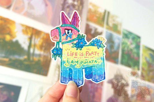Piñata - Big Glitter Sticker