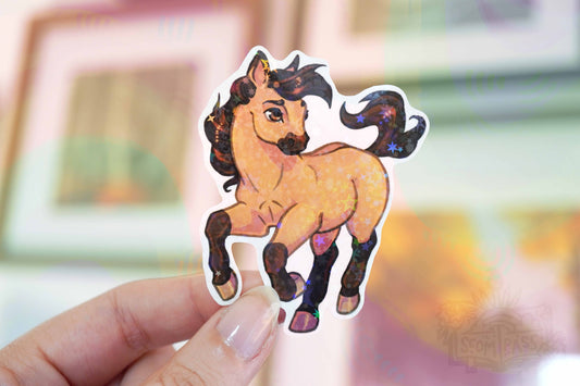 Spirit - Big Glitter Sticker